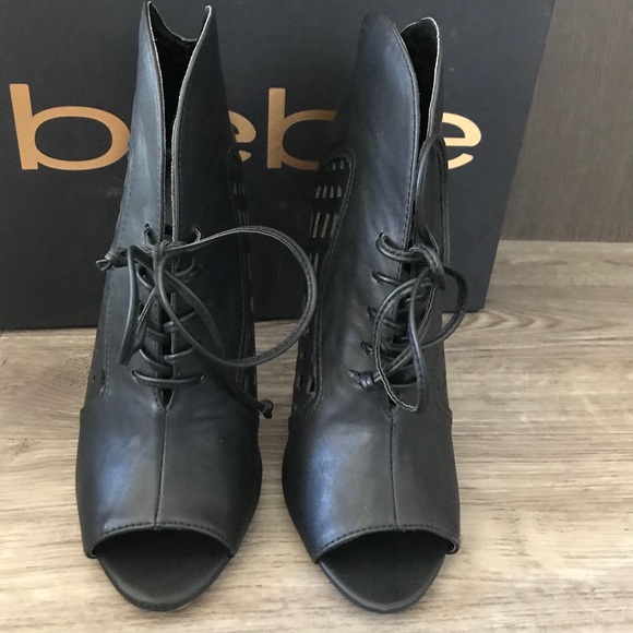 Bebe Lace Up High Heels ✨ - Picture 2 of 4
